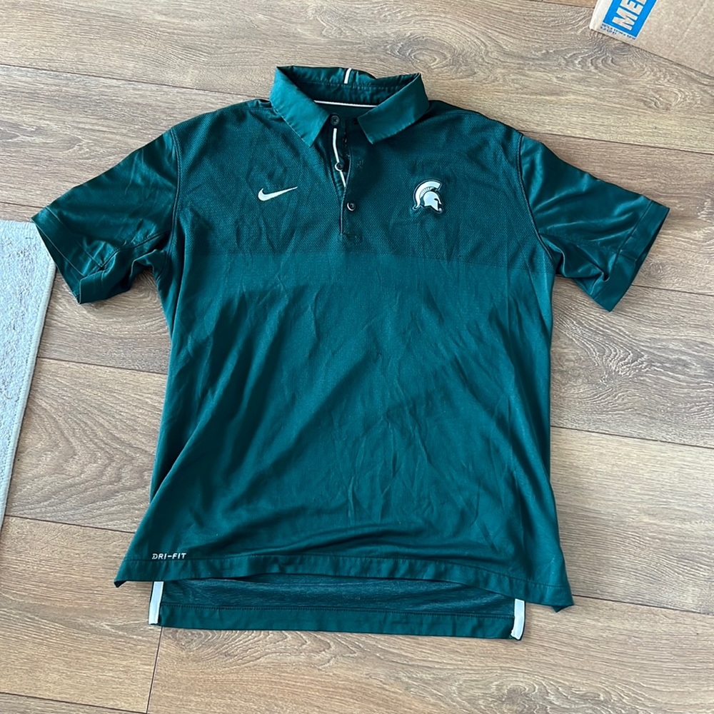 MSU Dri Fit Golf Shirt